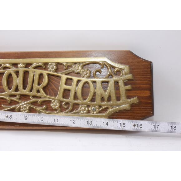 Bless Our Home, Board, Wall Hanging, 17", Home, Decor, Interior - Picture 2 of 3